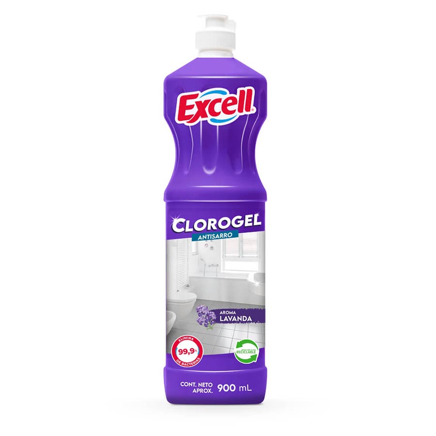 EXCELL CLORO GEL LAVANDA