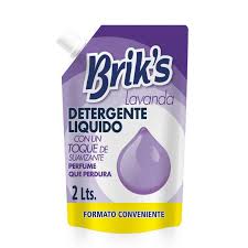 BRIKS DETERGENTE 2 LTS AROMA LAVANDA