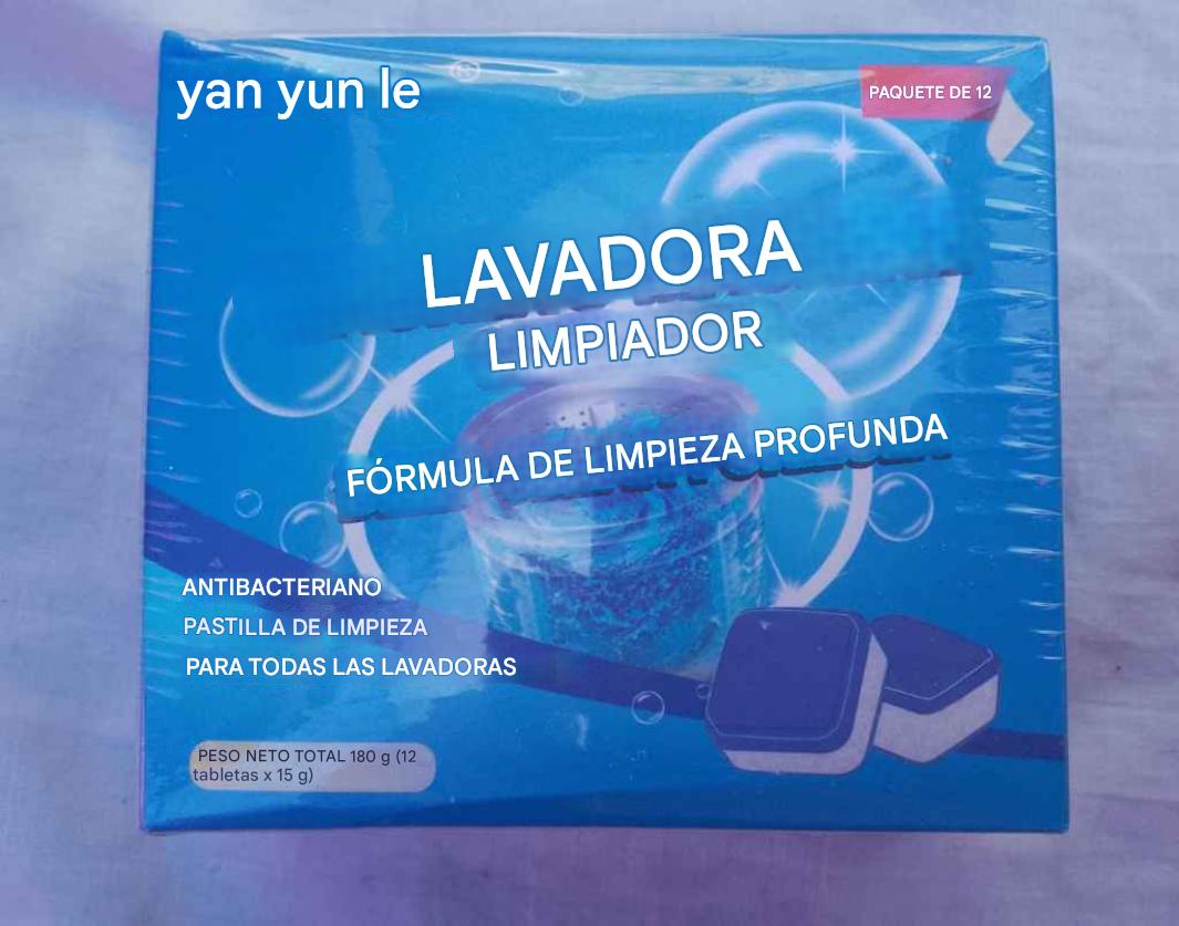 LIMPIADOR DE LAVADORA