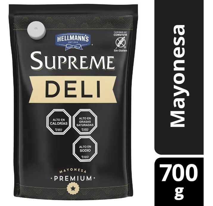 MAYONESA HELLMANS SUPREME DELI