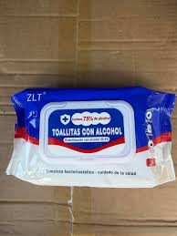 TOALLITA DESINFECTANTE DE ALCOHOL