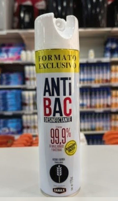 AMBIENTAL ANTIBAC DESINFECTANTE AEROSOL
